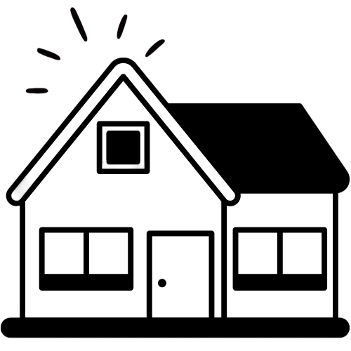 家のイラストと「お好きなエリアからご自由に選べます！」という文字。住宅ローン利用者が希望エリアで物件を選べることを示す画像。